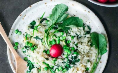 Green Spring Risotto
